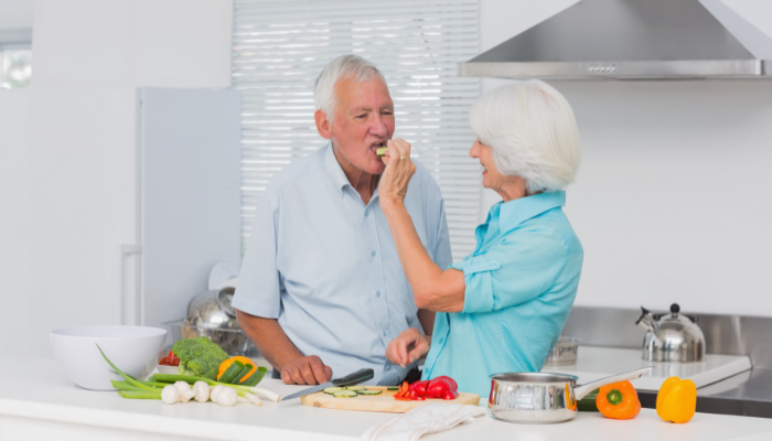 Alimentación saludable en adultos mayores
